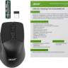 Мышь Acer OMR150, оптическая, беспроводная, USB, черный [zl.mceee.00k]