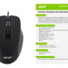 Мышь Acer OMW120, оптическая, проводная, USB, черный [zl.mceee.00h]