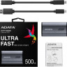 Внешний диск SSD A-Data SE880, 500ГБ, серый [aeli-se880-500gcgy]