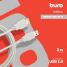 Кабель-удлинитель USB2.0 Buro USB A(m) - USB A(f), 3м [usb2.0-am/af-3]