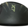 Мышь A4TECH Oscar Editor XL-747H, игровая, лазерная, проводная, USB, коричневый и рисунок [xl-747h (brown spider)]