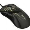 Мышь A4TECH Oscar Editor XL-747H, игровая, лазерная, проводная, USB, коричневый и рисунок [xl-747h (brown spider)]