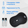 Мышь Oklick 415MW, оптическая, беспроводная, USB, черный [351684]