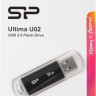 Флешка USB Silicon Power Ultima U02 32ГБ, USB2.0, черный [sp032gbuf2u02v1k]