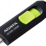 Флешка USB (Type-C) A-Data UC300 32ГБ, USB3.2, черный и зеленый [acho-uc300-32g-rbk/gn]