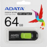 Флешка USB (Type-C) A-Data UC300 64ГБ, USB3.2, черный и зеленый [acho-uc300-64g-rbk/gn]