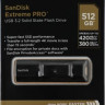 Флешка USB Sandisk Extreme Pro 512ГБ, USB3.0, черный [sdcz880-512g-g46]