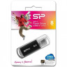 Флешка USB Silicon Power Ultima II-I Series 8ГБ, USB2.0, черный [sp008gbuf2m01v1k]