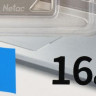 Флешка USB NETAC U326 16ГБ, USB2.0, серебристый [nt03u326n-016g-20pn]