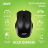 Мышь Acer OMR030, оптическая, беспроводная, USB, черный [zl.mceee.007]