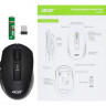 Мышь Acer OMR070, оптическая, беспроводная, USB, черный [zl.mceee.00d]