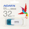 Флешка USB A-Data UV240 32ГБ, USB2.0, белый и голубой [auv240-32g-rwh]