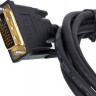 Кабель Display Port DisplayPort (m) - DVI (m), GOLD , 3м, черный