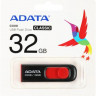 Флешка USB A-Data Classic C008 32ГБ, USB2.0, красный и черный [ac008-32g-rkd]