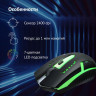Мышь Oklick 398G, игровая, оптическая, проводная, USB, черный [1431665]