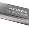 Флешка USB A-Data UV350 128ГБ, USB3.0, серебристый [auv350-128g-rbk]