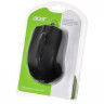 Мышь Acer OMW010, оптическая, проводная, USB, черный [zl.mceee.001]