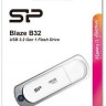 Флешка USB Silicon Power Blaze B32 32ГБ, USB3.0, белый и черный [sp032gbuf3b32v1w]