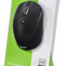 Мышь Acer OMR040, оптическая, беспроводная, USB, черный [zl.mceee.00a]
