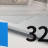 Флешка USB NETAC U326 32ГБ, USB2.0, серебристый [nt03u326n-032g-20pn]