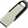 Флешка USB Sandisk Cruzer Ultra Flair 64ГБ, USB3.0, серебристый и черный [sdcz73-064g-g46]