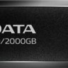 Внешний диск SSD A-Data SC610, 2ТБ, черный [sc610-2000g-cbk/rd]
