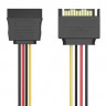 Кабель SATA VENTION KDABY, SATA - SATA, GOLD , круглое, 0.3м