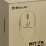 Мышь Defender Nitta MM-307, игровая, оптическая, беспроводная, USB, белый и голубой [52307]