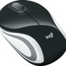 Мышь Logitech Mini M187, оптическая, беспроводная, USB, черный и белый [910-002731]