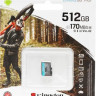 Карта памяти microSDXC UHS-I U3 Kingston Canvas Go! Plus 512 ГБ, 170 МБ/с, Class 10, SDCG3/512GBSP, 1 шт., без адаптера