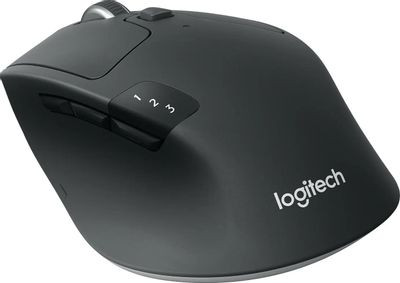 Мышь Logitech M720 Triathlon, оптическая, беспроводная, USB, черный [910-004791]