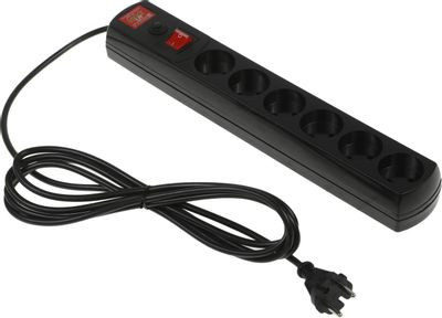 Сетевой фильтр PROCONNECT STANDARD, 1.5м, белый [11-7227]