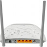 Wi-Fi роутер TP-LINK TD-W8961N, N300, ADSL2+, белый