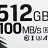 Карта памяти microSDXC UHS-I U3 Kingston Canvas Select Plus 512 ГБ, 100 МБ/с, SDCS2/512GBSP, 1 шт., без адаптера