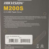 Флешка USB Hikvision M200S 16ГБ, USB2.0, черный [hs-usb-m200s/16g]