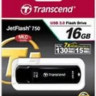 Флешка USB Transcend Jetflash 750 16ГБ, USB3.0, черный [ts16gjf750k]
