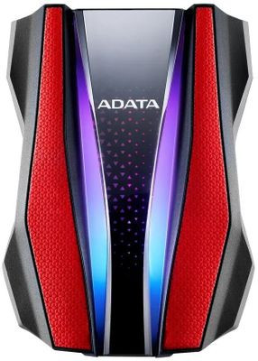 Внешний диск HDD A-Data HD770G, 1ТБ, красный [ahd770g-1tu32g1-crd]