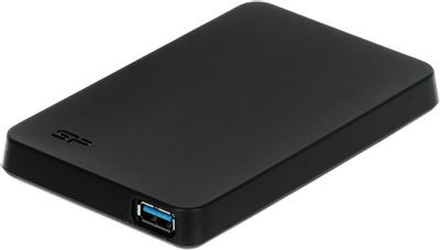 Внешний диск HDD Silicon Power Stream S05, 2ТБ, черный [sp020tbphd05ss3k]