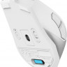 Мышь A4TECH Fstyler FB45CS Air, оптическая, беспроводная, USB, белый и серебристый [fb45cs air usb (silver white)]