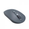 Мышь A4TECH Fstyler FG20, оптическая, беспроводная, USB, пепельный и синий [fg20 ash blue]