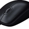Мышь Logitech M100, оптическая, проводная, USB, черный [910-006765]
