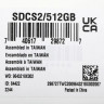 Карта памяти microSDXC UHS-I U3 Kingston Canvas Select Plus 512 ГБ, 100 МБ/с, SDCS2/512GB, 1 шт., переходник SD