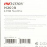 Флешка USB Hikvision M200R 16ГБ, USB2.0, черный [hs-usb-m200r/16g]