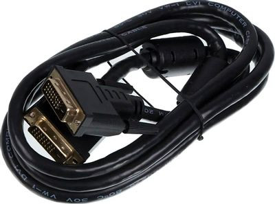 Кабель DVI NingBo DVI-D Dual Link (m) - DVI-D Dual Link (m), 1.8м, блистер