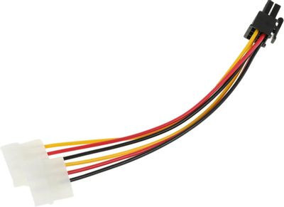 Кабель питания Molex 8980 - PCI-E 6pin, 0.15м