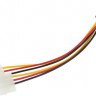 Кабель питания Molex 8980 - PCI-E 6pin, 0.15м