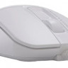 Мышь A4TECH Fstyler FM12, оптическая, проводная, USB, белый [fm12 white]
