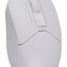 Мышь A4TECH Fstyler FM12, оптическая, проводная, USB, белый [fm12 white]