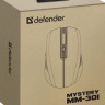 Мышь Defender Mystery MM-301, игровая, оптическая, беспроводная, USB, фиолетовый [52301]