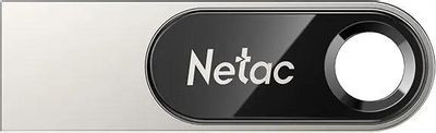 Флешка USB NETAC U278 64ГБ, USB2.0, серебристый [nt03u278n-064g-20pn]